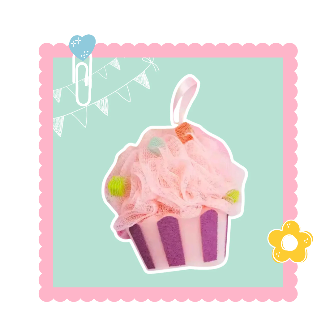 Birthday Cupcake Loofah