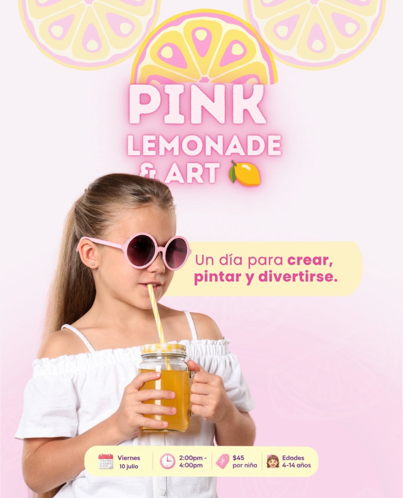 Pink Lemonade & Art